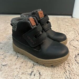 Carters Kelso Black Toddler boot